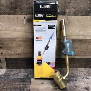 BLUEFIRE BTS-8066 Hot Turbo Swivel Torch High Intensity 11695 BTU Push Button - Picture 1 of 7