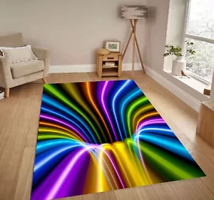 Vortex Rug, 3D Vortex Rug, Illusion Rug, Optical Illusion ,Vortex Carpet,  - Picture 1 of 10