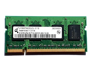 RAM QIMONDA 512Mo 2Rx16 PC2-4200S-444-12-A0 HYS64T64020HDL-3.7-B - Picture 1 of 1