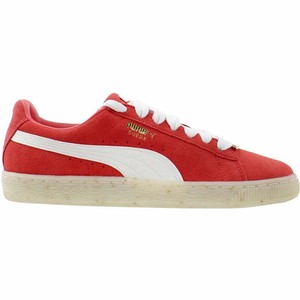 tenis puma gamuza rojos