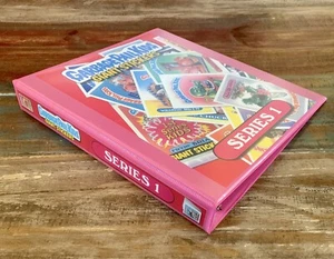 GARBAGE PAIL KIDS SERIES 1 GIANT STICKERS 1” STURDY 3 RING CARD STORAGE BINDER - Picture 1 of 2