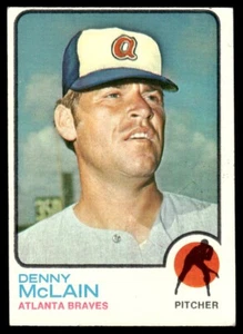 1973 Topps Denny McLain Atlanta Braves #630 - Picture 1 of 2