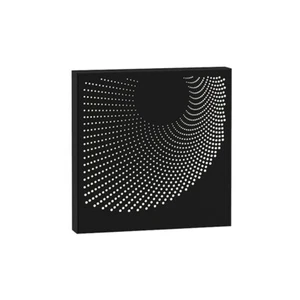 Sonneman Dotwave Square LED Sconce, Textured Black - 7456-97-WL - Picture 1 of 1