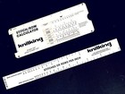 STITCH/ ROW CALCULATOR / S/R GAUGE RULER - Available individually or as a Set