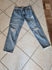 Zara Jeans, hellblau,Gr.38 + Angel Sweatshirt, schwarz, Gr.M
