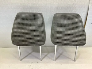 2005 - 2020 Nissan Frontier Pickup Headrests GRAY Cloth - Picture 1 of 10