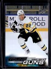 2022-23 Upper Deck Series 2 Samuel Poulin Young Guns Rookie RC #453 Penguins (A)