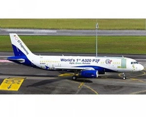 JC WINGS AIRBUS WORLDS FIRST A320 P2F 1:200 DIECAST MODEL LH2AIR338 IN STOCK - Picture 1 of 1