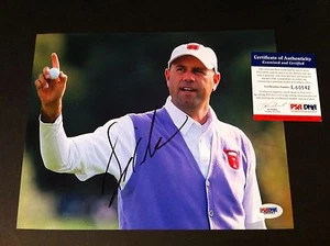 FOTO 8x10 firmada por Stewart Cink Golf PSA/DNA - Imagen 1 de 2