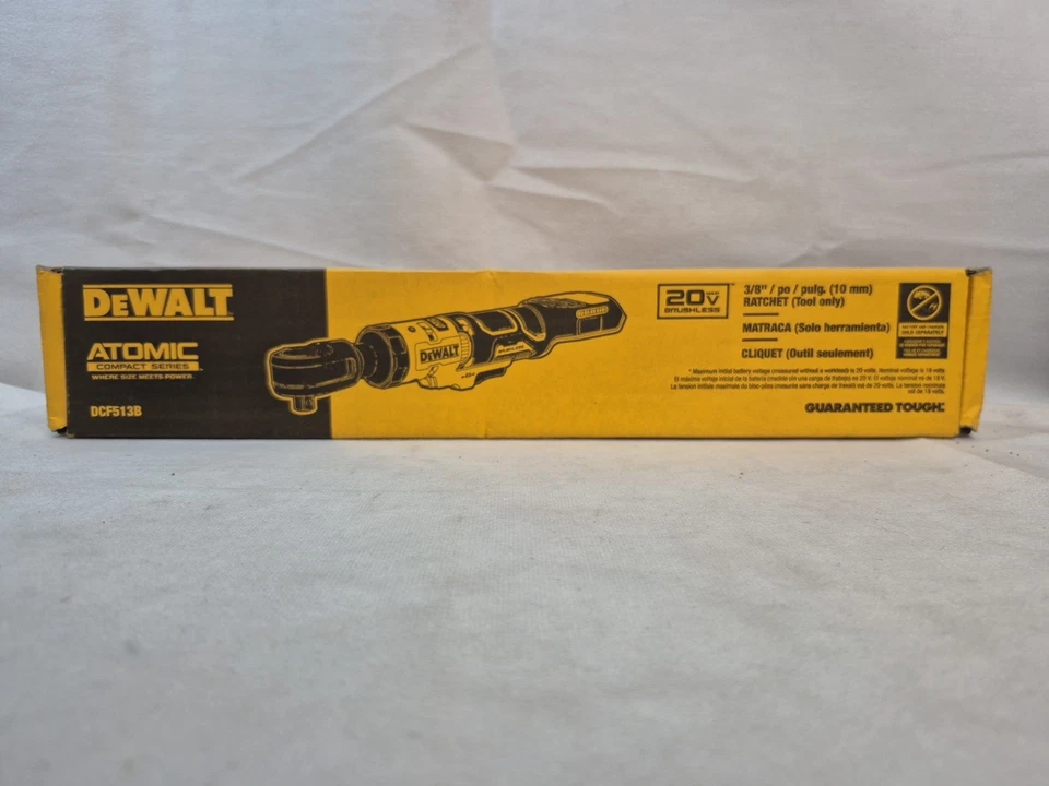 Trinquete compacto sin escobillas DeWALT DCF513B 20V MAX ATOMIC 3/8" - Solo herramienta Foto 1 de 1