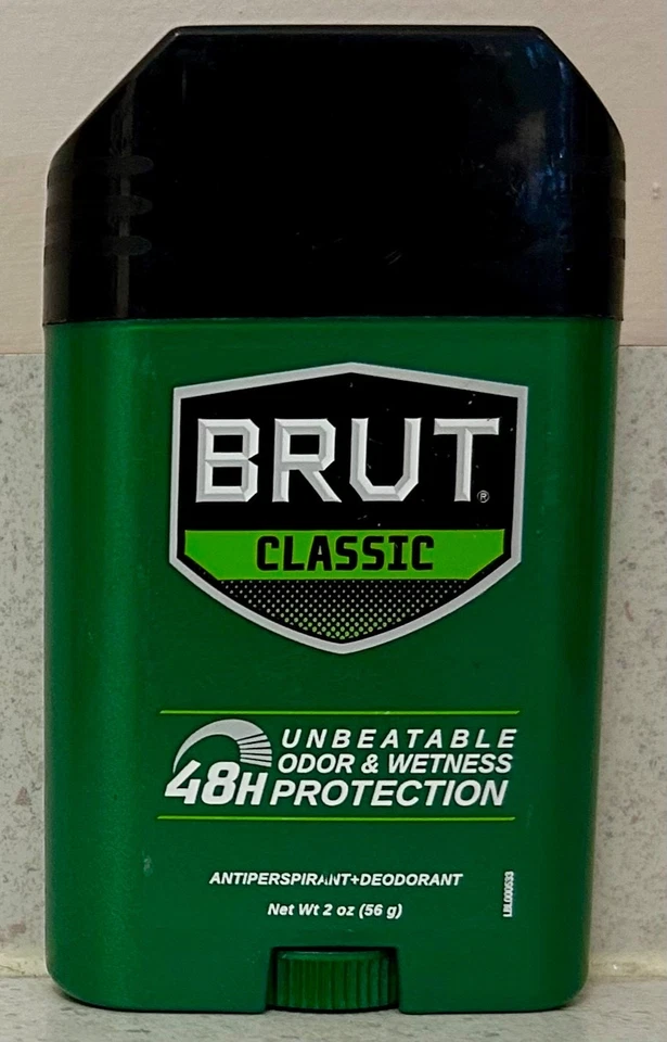 Desodorante Brut 2 OZ Ovalado Sólido Clásico Aroma Antitranspirante Foto 1 de 1