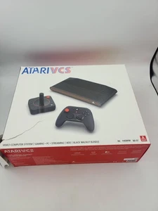 Pacchetto console Atari VCS 800 noce nero 4K HDMI WiFi PC joystick + controller - Foto 1 di 11
