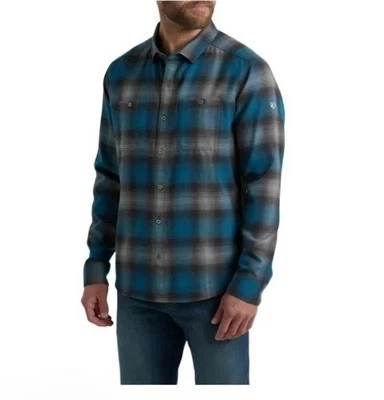 kuhl la ley franela azul laguna mediana Foto 1 de 4