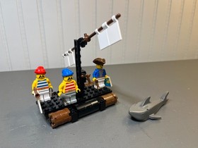Lego - Pirates I - Castaway's Raft #6257 COMPLETE!
