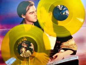 Titanic (Music From The Motion Picture) Yellow Numbered Limited Edition LP Vinyl - Picture 1 of 10