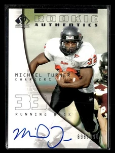 2004 SP Authentic Michael Turner Auto Autograph /990 #160 Rookie UX3277 - Picture 1 of 2