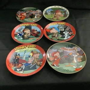 Platos de colección Looney Tunes Warner Bros Bugs Bunny Lucas Pato Elmer Fudd - Imagen 1 de 24