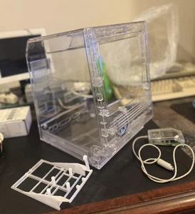 New MacEffects Clear Case for Mac SE SE/30 + clear cased Mouse - Afbeelding 1 van 3