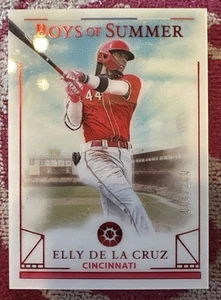 2024 Panini Boys of Summer - Elly De La Cruz #23 Red /149 (RC) - Bild 1 von 2