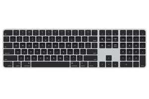 GENUINE APPLE MAGIC KEYBOARD WITH NUMERIC KEYPAD TOUCH ID BLACK WIRELESS A2520 - Picture 1 of 2