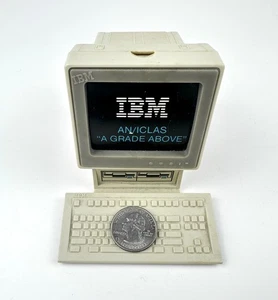 Vintage 1988 IBM Personal Computer Desk Caddy Very Good Condition 3"W 3"H  4.5"D - Picture 1 of 13