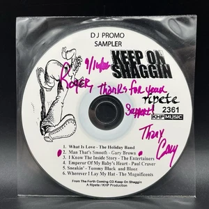 RARE Keep On Shaggin DJ Promo Sampler CD Ripete SIGNED By Gary Brown! Beach Shag - Picture 1 of 2