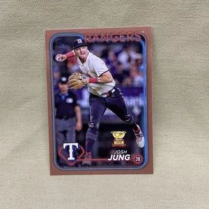 2024 Topps Series 2 - Gold #620 Josh Jung /2024 Texas Rangers 🔥 - Picture 1 of 2