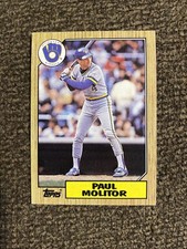 1987 Topps Chewing Gum Inc Baseball Paul Monitor High Card #741