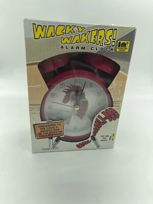 WACKY WAKERS Wake Up With The Sound of A ROOSTER ALARM CLOCK Cock A Doodle Doo - Image 1 of 4