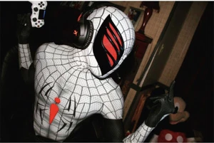 Marvel Comics Age Of Apocalypse Spider Man Cosplay Bodysuit Halloween Costume - Picture 1 of 9