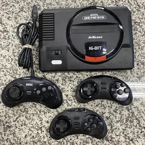Consola Sega Genesis 16 bits con 3 mandos SIN CABLE DE ALIMENTACIÓN - Imagen 1 de 7