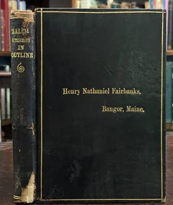 SALEM WITCHCRAFT IN OUTLINE - Upham, 1895 - WITCH TRIALS PSYCHOLOGY PERSECUTION - Imagen 1 de 14