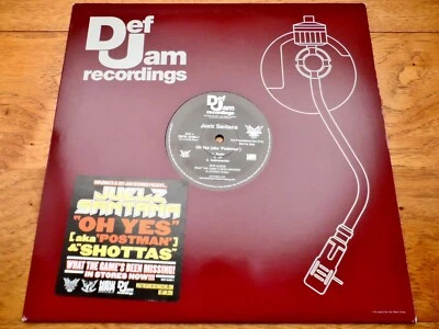 Juelz Santana ‎♫ Oh Yes (Aka Postman) / Shottas ♫ 2005 Def Jam Records Vinyl Foto 1 de 2