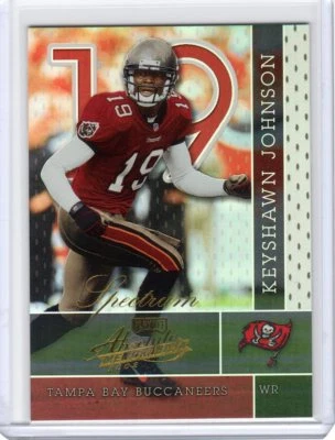 Keyshawn Johnson 2002 Playoff Absolute Memorabilia SPECTRUM Ser#d 022/100   - Image 1 of 2
