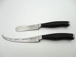 MENGE 2 Calphalon Küche Besteck Käse 4,5" Messer & 3" Streuer 2er Set - Bild 1 von 23