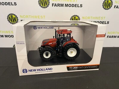 UNIVERSAL HOBBIES 6797 1:32 SCALE NEW HOLLAND T7.300 "Fiat Centenario" LIMITED - Image 1 of 3