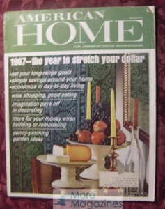 AMERICAN HOME magazine January February 1967 Design Decorating Kitchens Gardens - Picture 1 of 1
