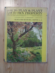 How To Plan & Plant Your Own Property by Alice Recknagel Ireys 1967 (HC/DJ) - Picture 1 of 1