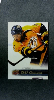 2014-15 Upper Deck Canvas #48 Seth Jones Predators - Image 1 of 2