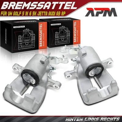 2x Bremssattel Hinten Links Rechts 41mm für VW Golf 5 1K 6 5K Jetta Audi A3 8P - Bild 1 von 4