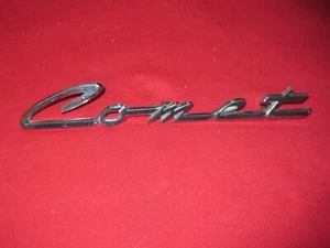 1961 MERCURY COMET C1KB 16098A REAR FENDER OR TRUNK EMBLEM - Bild 1 von 2