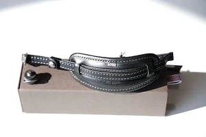 BARBER SHOP TIGHT CONTOUR BLACK LEATHER HAND STRAP - Picture 1 of 1