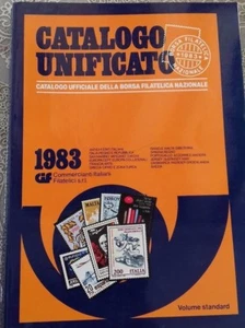 FRANCOBOLLI CATALOGO UNIFICATO 1983 VOLUME STANDARD - Picture 1 of 5