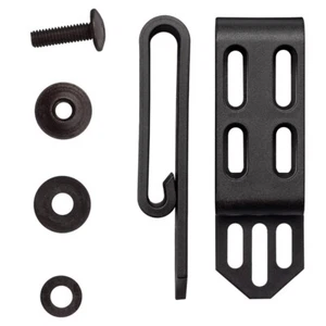 Funda de cuchillo grande Cold Steel Secure-Ex negra clip en C paquete de 2 - SACLA - Imagen 1 de 1