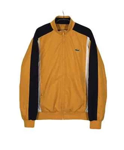 Camiseta deportiva vintage Lacoste con cremallera para hombre talla L logotipo grande - Imagen 1 de 7