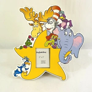 Vintage 1998 NOS Dr Seuss Perjinkities Picture Photo Frame 2 X 3 Cat In the Hat - Picture 1 of 11