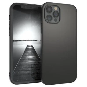 EAZY CASE Premium Etui Czarne Matowe Silikonowe Slim Cover Komórka Futerał ochronny Miękkie - Zdjęcie 1 z 122