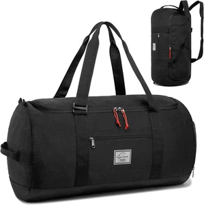 Sports Gym Bag Men - Large 60L Travel Duffle Bag with Shoe Compartment Women, We - Picture 1 of 12