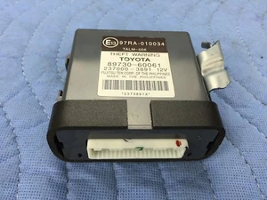 Lexus GX470 Theft Warning Computer 89730-60061 2005-2009 OEM - Picture 1 of 7