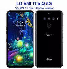 Smartphone LG V50 ThinQ 5G LM-V500N (Corée) 128 Go 6 Go de RAM noir-NEUF SCELLÉ DANS SA BOÎTE